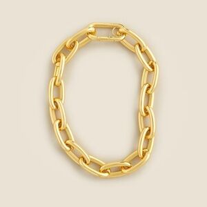J. Crew Polished Gold-Link Necklace